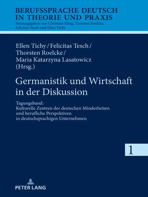 cover image of Germanistik und Wirtschaft in der Diskussion